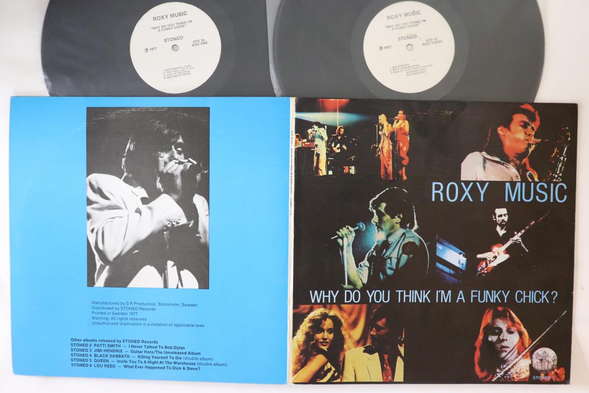 

LP Record ROXY MUSIC - Why Do You Think I m A Funky Chick STONED1 Stoned 1977 Sweden Rock Used