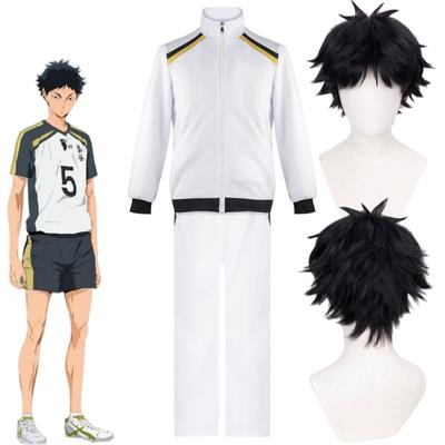 Haikyuu Season 4 Fukurodani Academy Cosplay Costume Akaashi Keiji Kotaro Bokuto Jacket Pants Uniform Volleyball Halloween Party