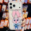 Judy Nik Rabbit Cartoon iPhone 14/13 Pro Max Case - Anti-Fall Protection