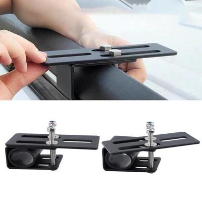 2Pcs Car Roof Rack Light Bracket Work Light Bar Mount Easy To Tall Professional Crossbar Luggage Rack for Vehicle SUV