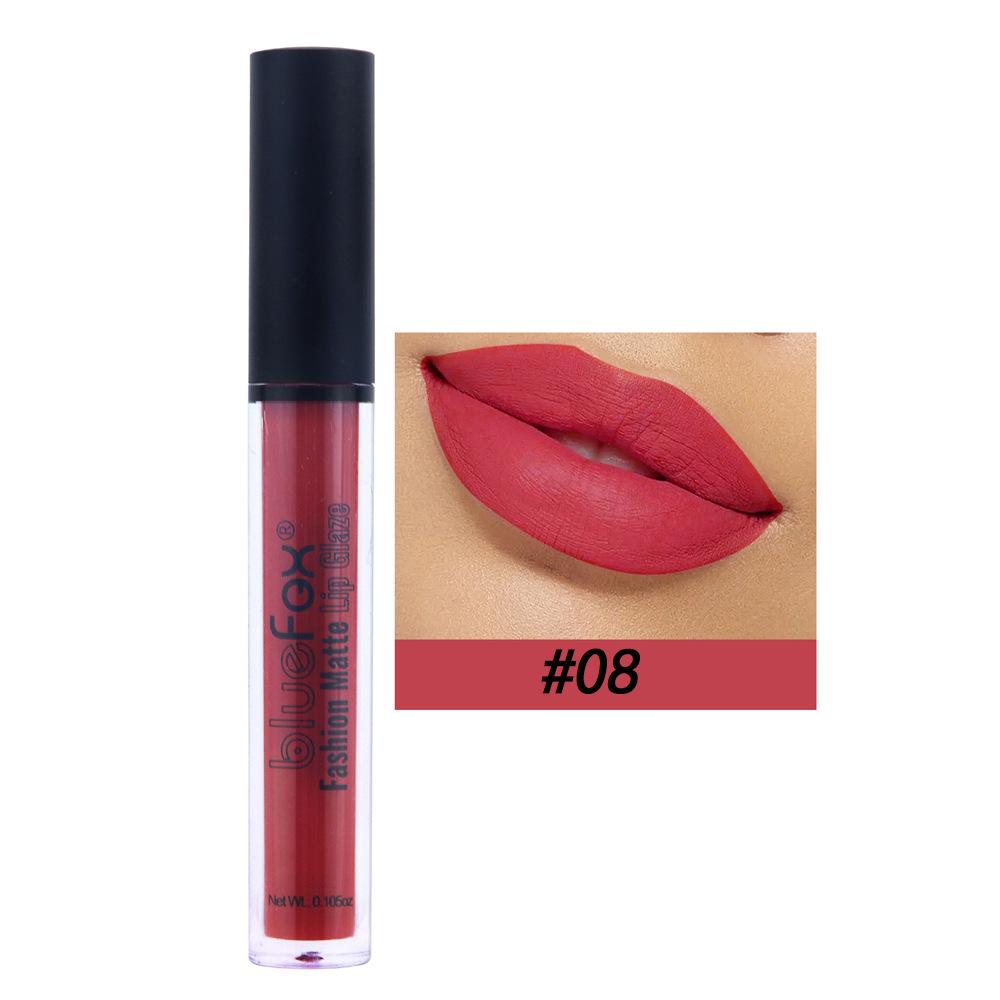 

JYL Make-up 10 кольорів блиск для губ водостійка помада матовий блиск для губ набір блисків для губ 08 тілесний
