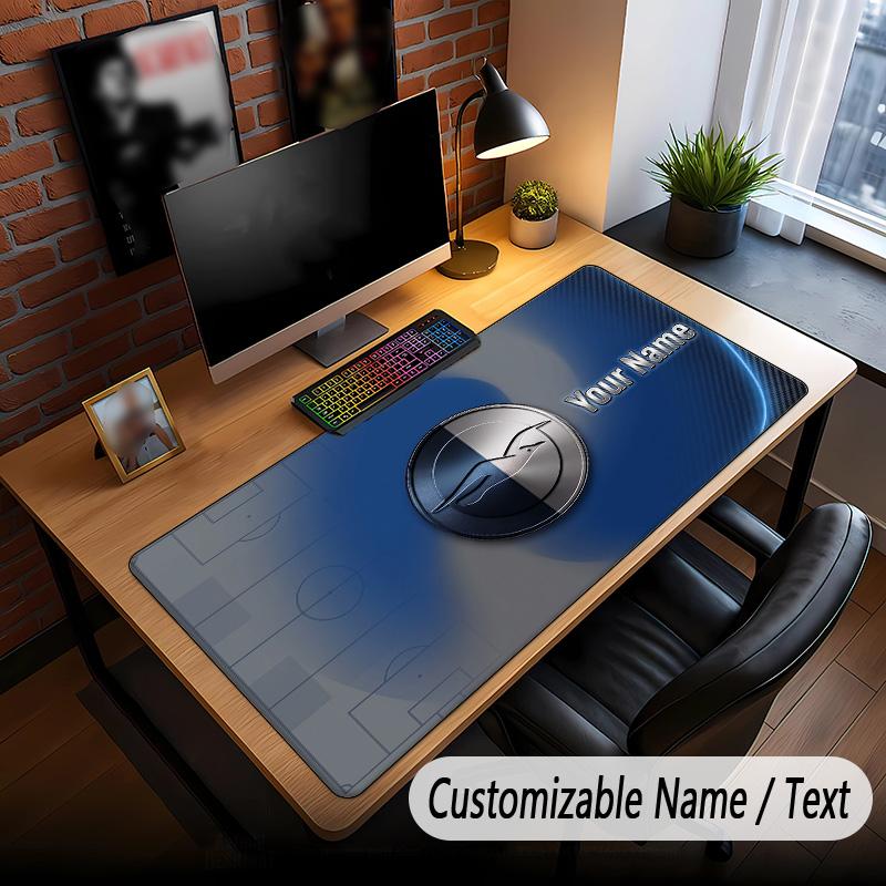 Large Mouse Pad Brighton & Hove Albion Football Print Custom Name Text Desk Mat for Office Gaming