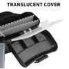 Quickly Access Fishing Lures Holder Reinforced Plastic Structure and Antislip Clasps for Prolonged Outdoor Use