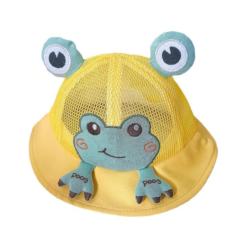 Little Frog Baby Hat: Spring-Autumn Thin Sun Protection for Kids - Boys & Girls Outdoor Sun Hat