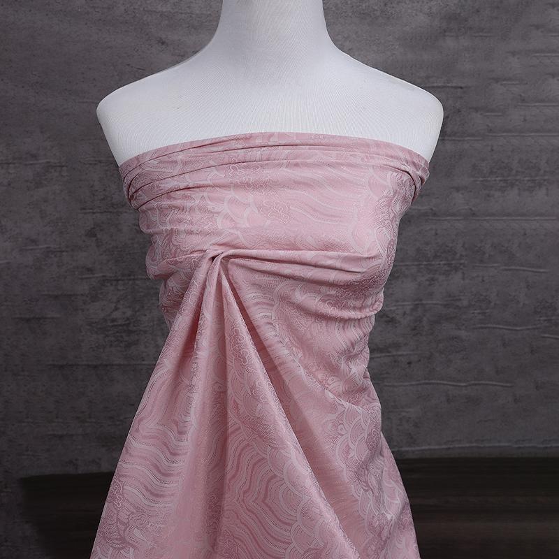 150x50cm Satin Brocade Jacquard Chinese Style Damask Fabric for Cheongsam Jacket Mongolian Robe Stage Clothing Bag Sewing Fabric