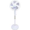 Bastilipo Tenerife Round Standing Fan, 45 W, Plastic, 3 Speeds, White - 4233