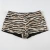Sexy Shortts2025 Summer New Foreign Trade Women Leopard Print Print Sequins Tight Gyaru Sexy hot pants