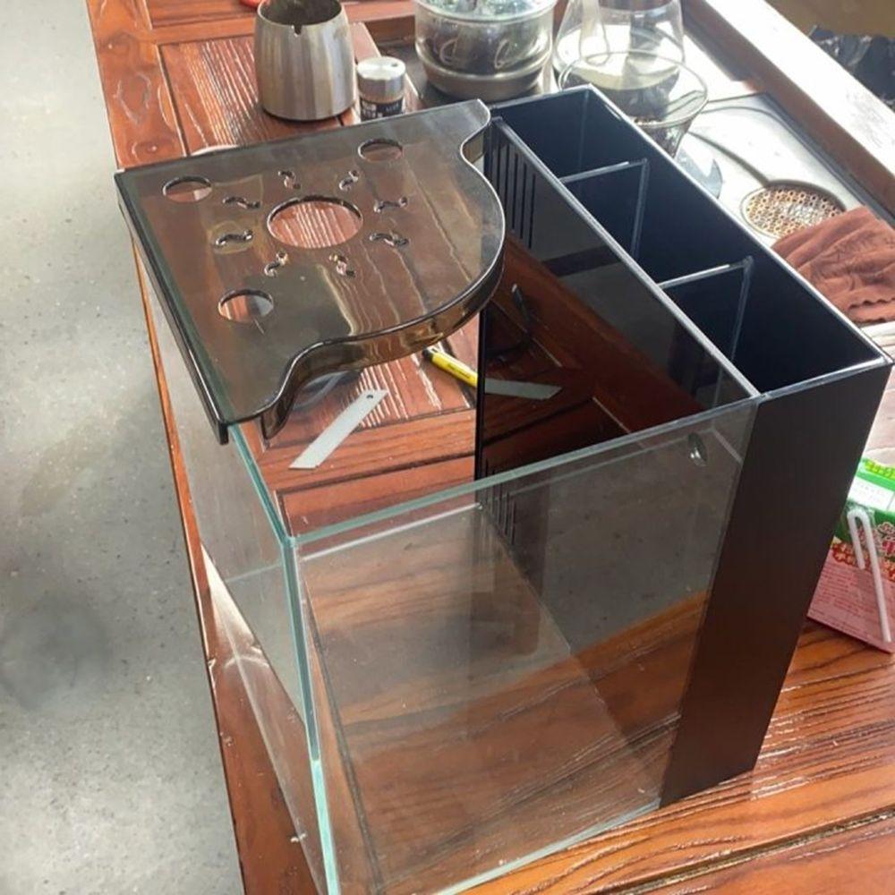 Punch-free Corner Fish Tank Shelf Triangle Coral Bracket Fish Tank Corner Storage Rack Desk