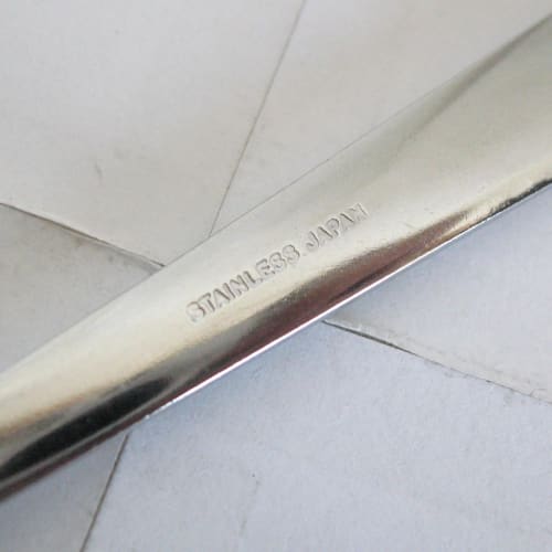 Nagao Hakaku Bouillon Spoons, 14.7cm, Set of 12, Stainless Steel, Dishwasher Safe, Commercial Use, Made In Japan