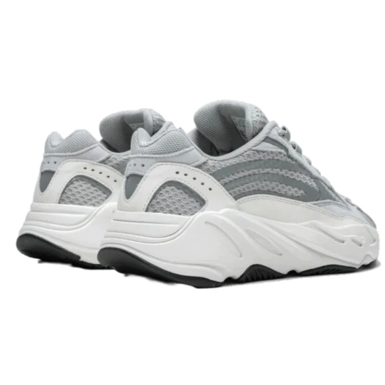 Adidas Originals Yeezy Boost 700 V2 Static Mesh Comfortable Low-Top Dad Shoes Unisex Sneaker Gray White EF2829-2018