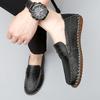 Good Quality Leather Shoes For Men 2026 Slip On Loafers Men Comfortable Casual Sneakers Outdoor Handmade Leather Shoes For Men
