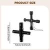 4 Way Sillcock Key Set Shut Off Tool Repair Multifunctional Utility for Electric Cabinet