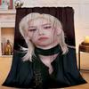 1PC K-pop Stars And Cute Bears Flannel Blanket Gift, Suitable for Both Men And Women, Soft Ideal for Beds And Sofa, Birthday Or Christmas Gift