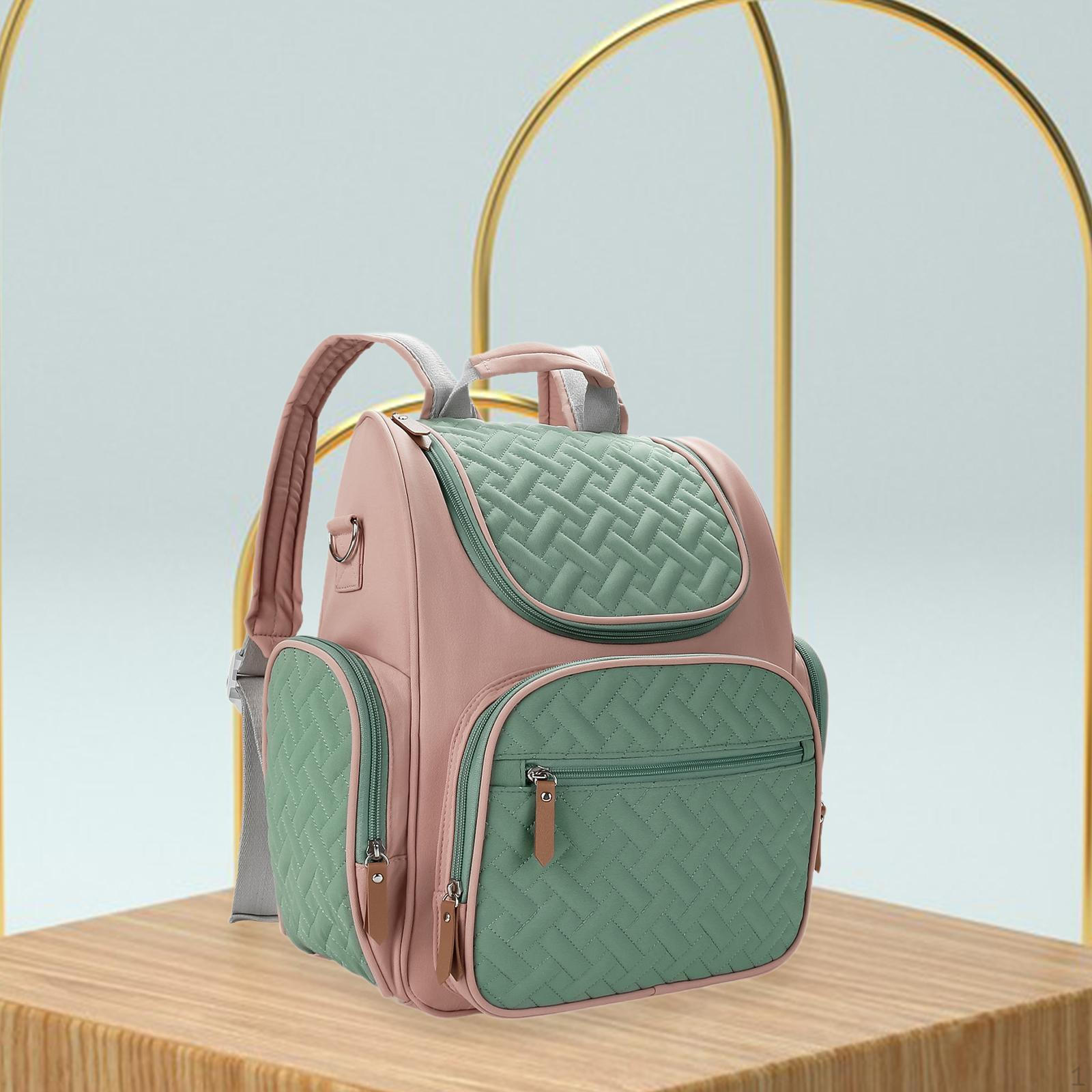 

Сумка для детских подгузников, рюкзак, дорожная сумка, с пряжкой, портативный, большой емкости, боковой карман Multicolor A