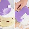 3pcs/set Scraper Plastic Cream Spatula DIY Cake Decorating Tool Home Bakery Baking Supplies