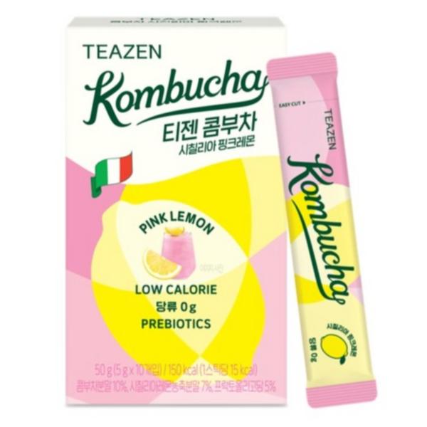 [Teazen] Teazen Kombucha with Pink Lemon