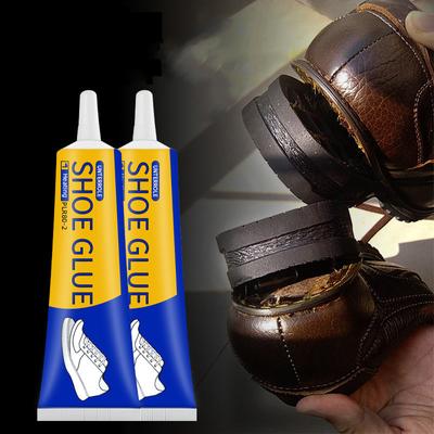 Schuhreparaturkleber, wasserfestes Dichtmittel, Klebetube zum Befestigen von Sohlen, Absätzen, Gummistiefeln und Leder, 60 ml