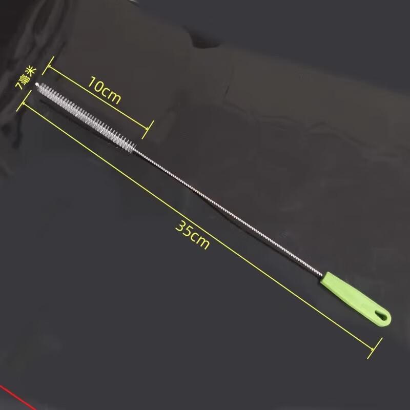 Miao Jia Yi 7mm Soft Bristle Test Tube Straw Cleaning Brushes (3-Pack)