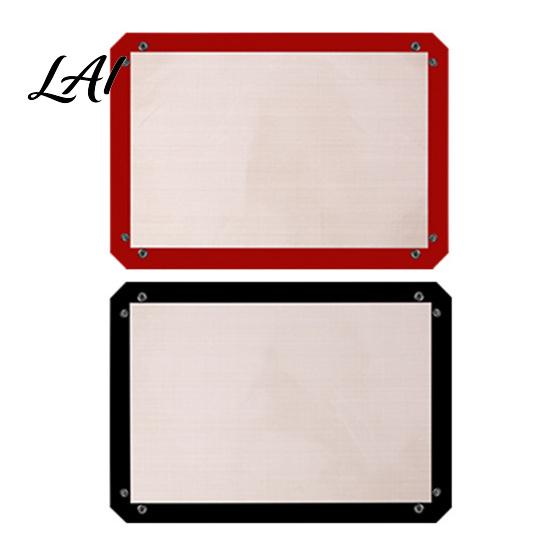 Baking Mats with Snap Buttons Transformable Snap‑Up Silicone Mat Multi‑Purpose Food Tray Heat‑Resistant Nonstick Pastry Rolling Sheet