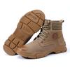 Steel Toe Boot Safety Boots Wear-resistant Puncture Proof Waterproof Work Boots Industrial Construction Safety Shoes