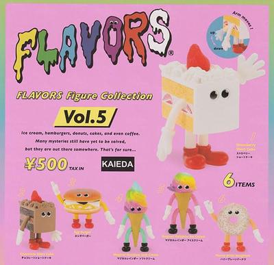 FLAVORS Figure Collection 5 Complete Set of 6 Vol.