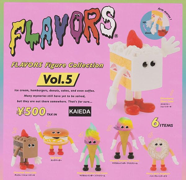 

FLAVORS Flavors Figure Collection Vol.5 Complete Set of 6