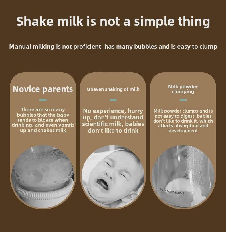 Smart Baby Milk Shaker: Fully Automatic Constant Temperature Stirrer and Mixer