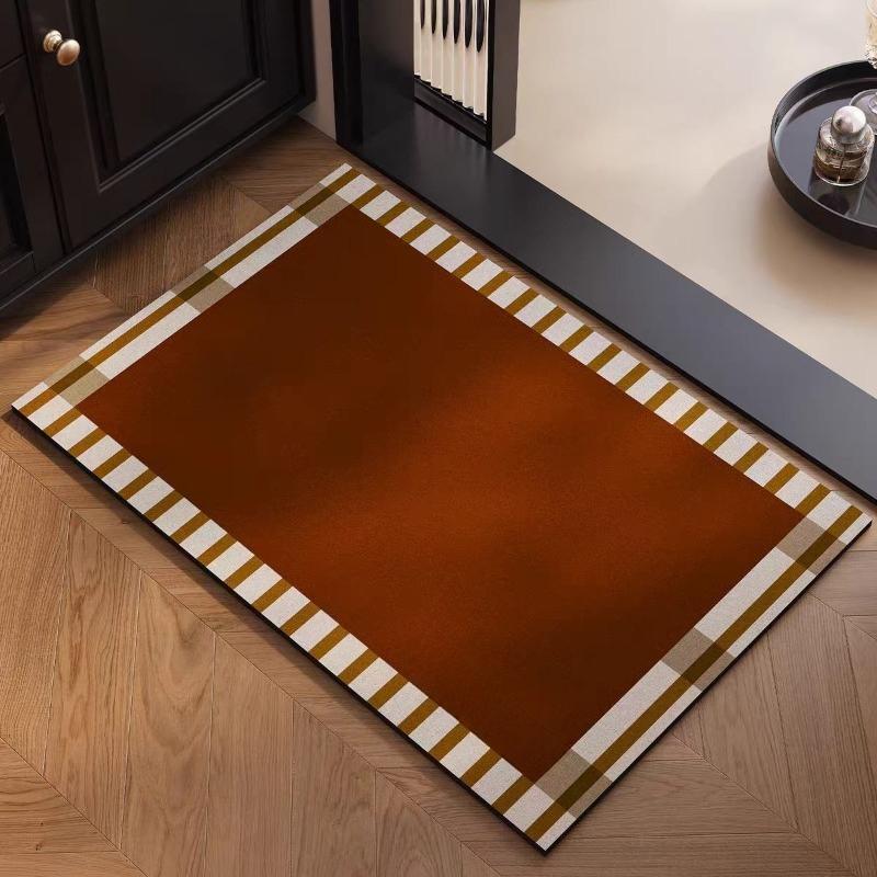 Tappetino assorbente in terra di diatomee per bagno, tappetino per porta del WC, tappetino per pavimento del WC, tappeto per WC