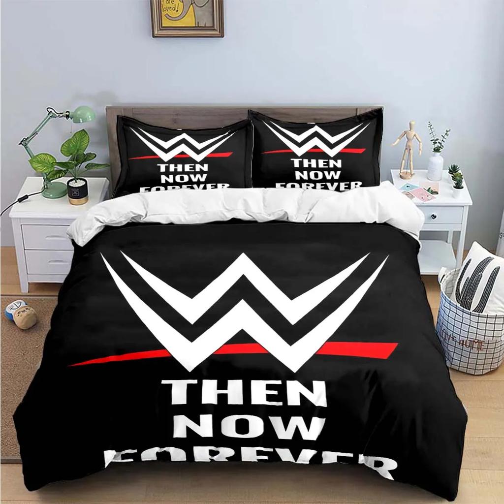 Moda Zapasy Sporty W-Wwe Drukowane 3D Zestawy Pościeli Zestaw Artykułów do Łóżka Poszwa na Kołdrę Zestaw Kołdry Zestaw Pościeli Luksusowe Prezenty