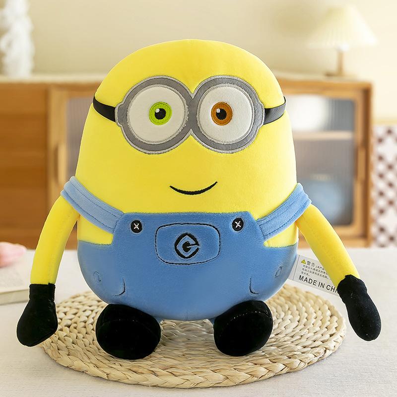 New Minions Movie Periphery Yellow Plush Bob Plush Stuart Stuffed Toys Soft Dolls Pillow Decoration Children Birthday Gift