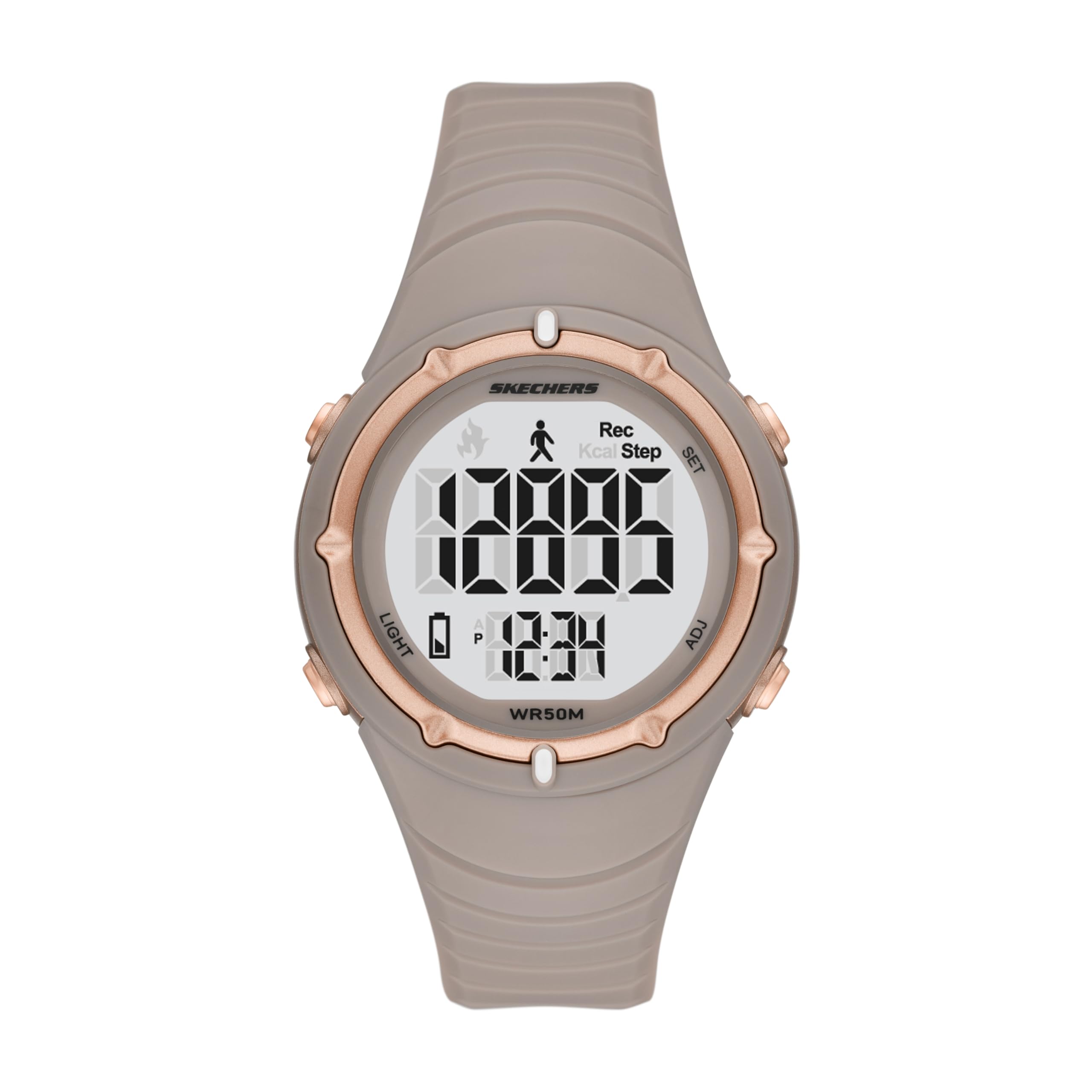 Skechers SKYWOOD SR2158 Gray Women s Watch, серый