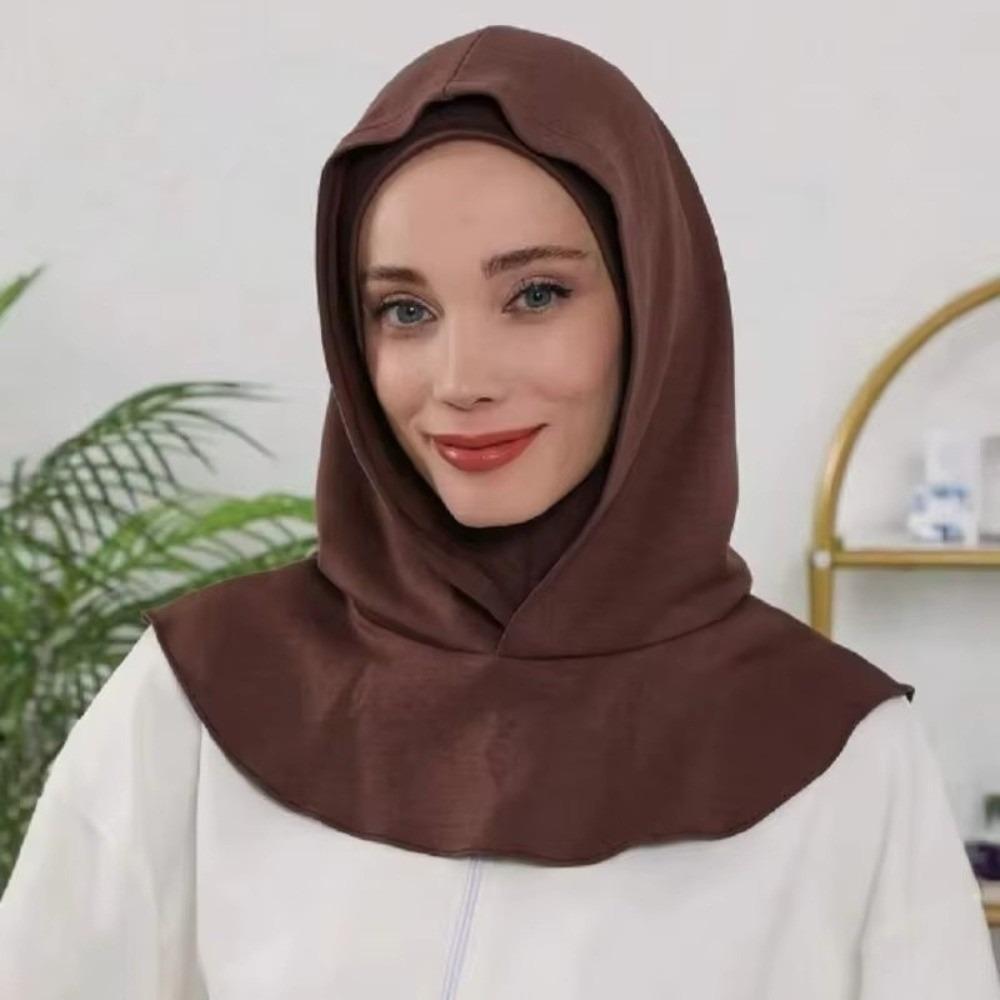 Premium Instant Hijab Inner Cap Cotton Elastic Turban Bandana Hood  Under Cap Ramadan