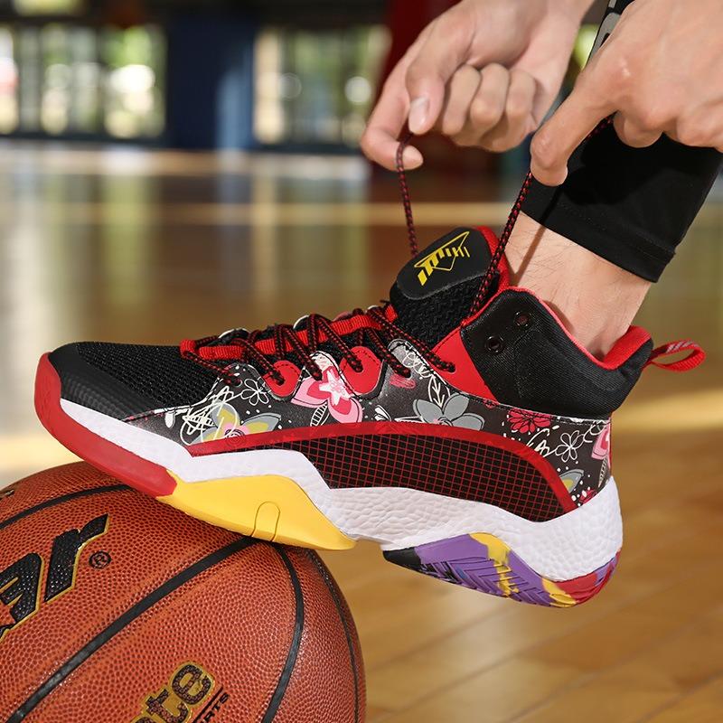 Баскетбольные кроссовки большого размера 35–46 для бега для мальчиков и девочек — фото 4