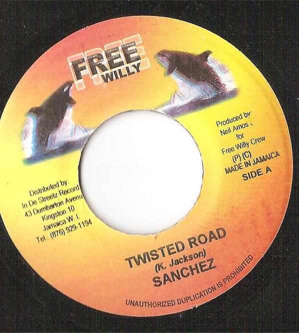 

7-дюймовая пластинка SANCHEZ / KANANGA - Twisted Road / Suffer Through The Y NONE Free Willy Ямайский регги, ска и даб Б/У