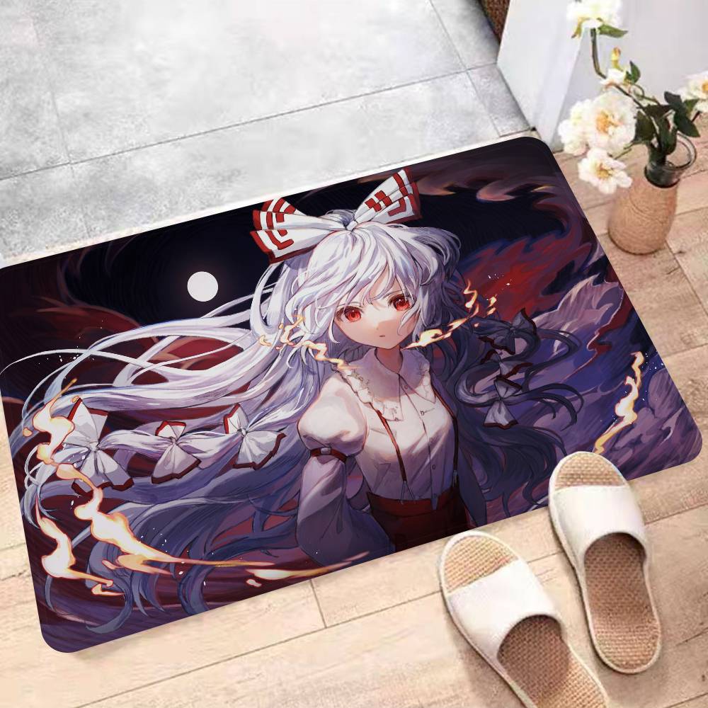 Anime Touhou Project Door Mat Nordic Style Bedroom Living Room Doormat Home Balcony Anti-Slip Alfombra
