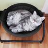 Elevated Cat Hammock Bed Comfortable Breathable Removable Raised Standing Pet Sleeping Bed for Home