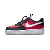 Nike Air Force 1 Toggle SE Casual Low Top Kids' Skateboarding Shoes Black Red Children Aged 3 7 Years Old DN3322-600