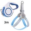 Guinzaglio per animali domestici, imbracatura riflettente, stile gilet, guinzaglio per cani