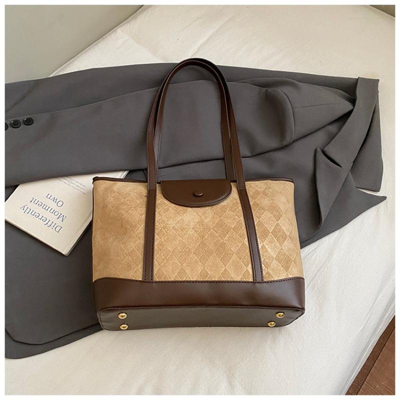 

Vintage tote big bag autumn new women s bag women s trend fashion commuter bag portable shoulder bag