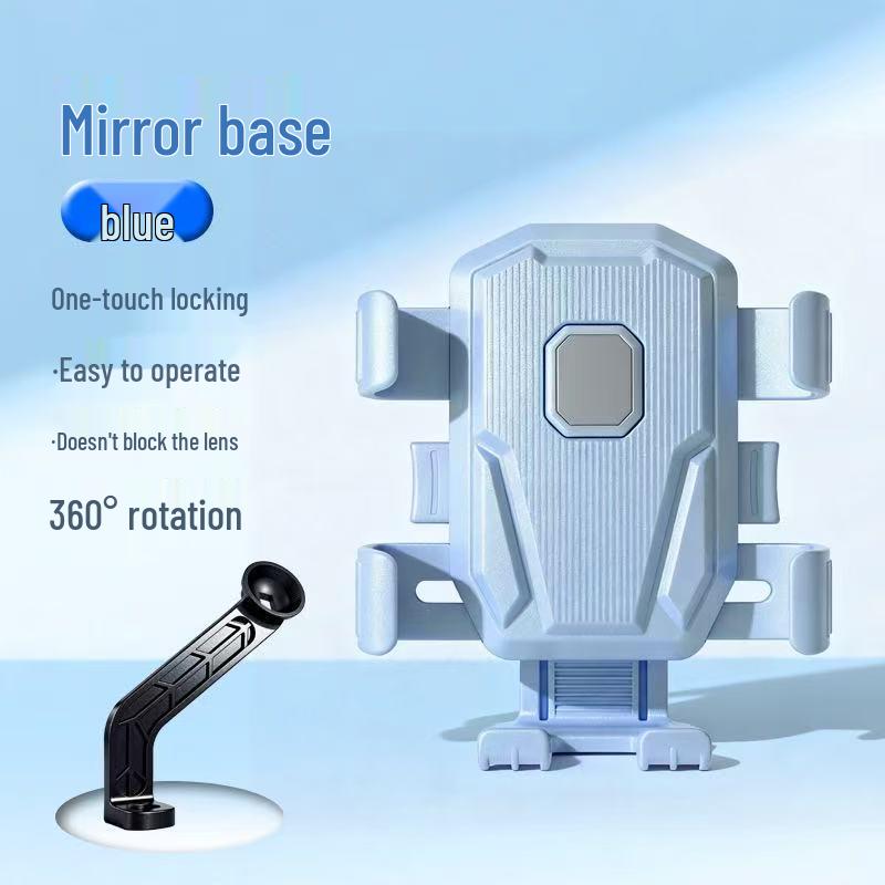 Shock-Absorbing Phone Mount for Electric Vehicle & Bicycle - Outdoor Riding Navigation Holder