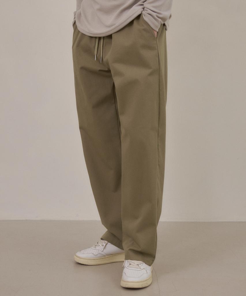Wednesday Oasis Semi-Wide Chino Pants_6 Colors