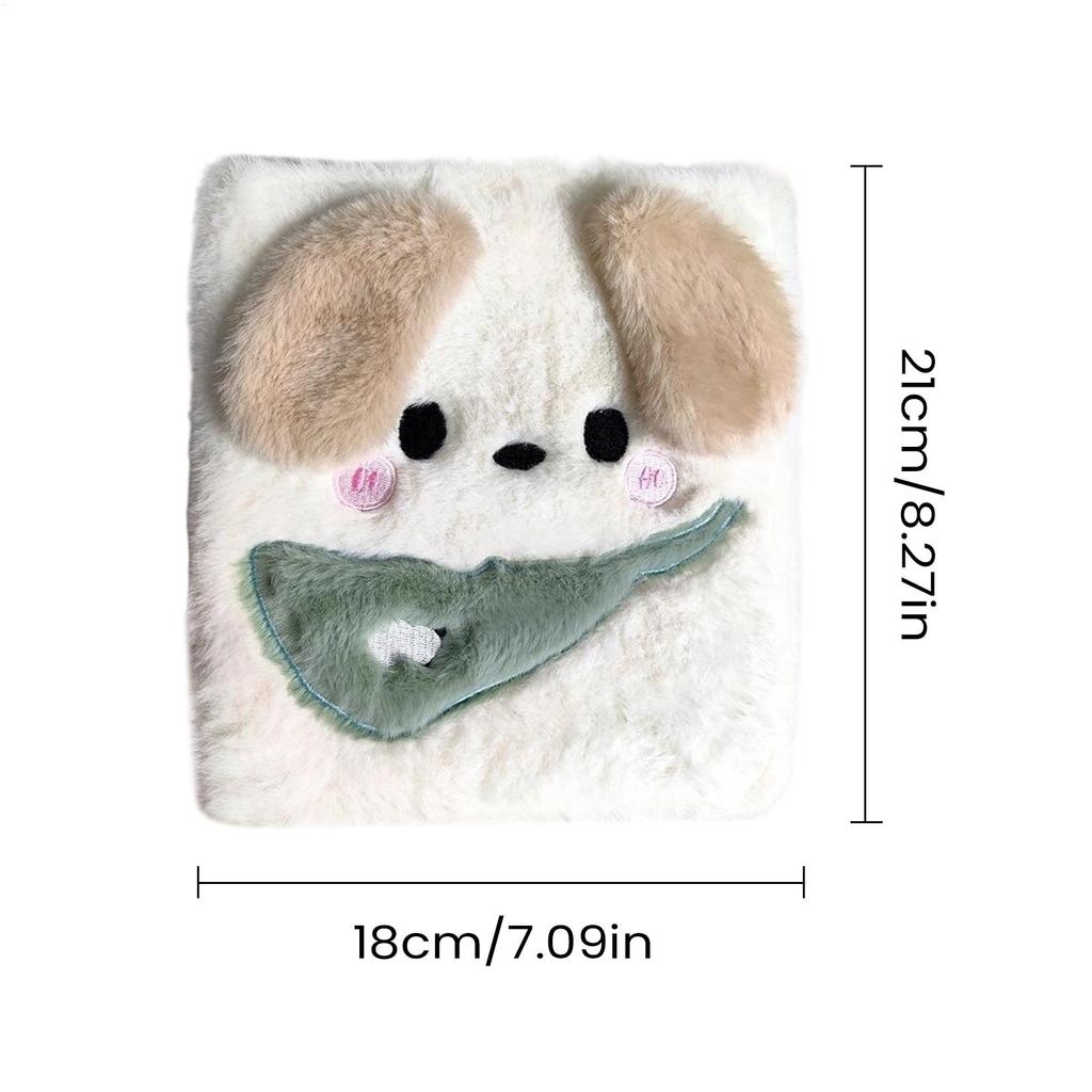 Photo Album Plush A6 Soft Book Cute Plush Photocard Book for Collection Personal Party Daily Travel Memory Lifestyle School Home