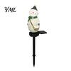 Solar Powered Garden Decor Stake Light, Waterproof Christmas Outdoor LED Lamp with Warm Landscape Lighting Glow, Decorative for Lawn Patio Yard