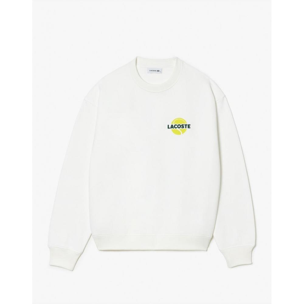 

LacoSte Women S Overfit tenniS Logo SweatShirt Sf7243 54g 70v 034