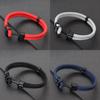 Marine Style Anchor Bracelet For Men Bilayer Nautical Wrap Rope Braclet Beach Surfer Jewelry Outdoor Survival Braslet Hombre