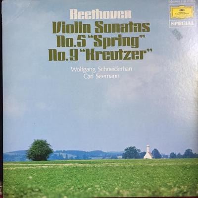 LP Schallplatte WOLFGANG SCHNEIDERHAN, CARL SEEMANN - Beethoven: Violinsonaten Nr. 5 Spr MGW5149 DEUTSCHE GRAMMO Japan Klassisch Gebraucht