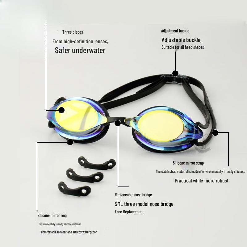 Alliance Envoy Silicone Swimming Goggles
