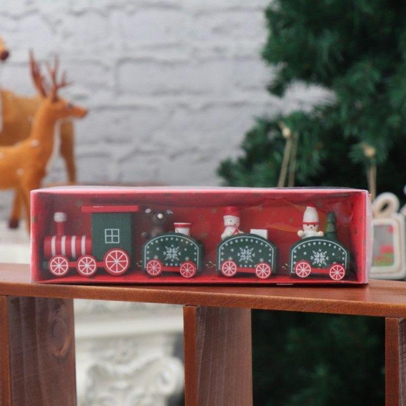 Christmas micro landscape mini luminous small house tabletop ornament Christmas tree ornament children's small gift