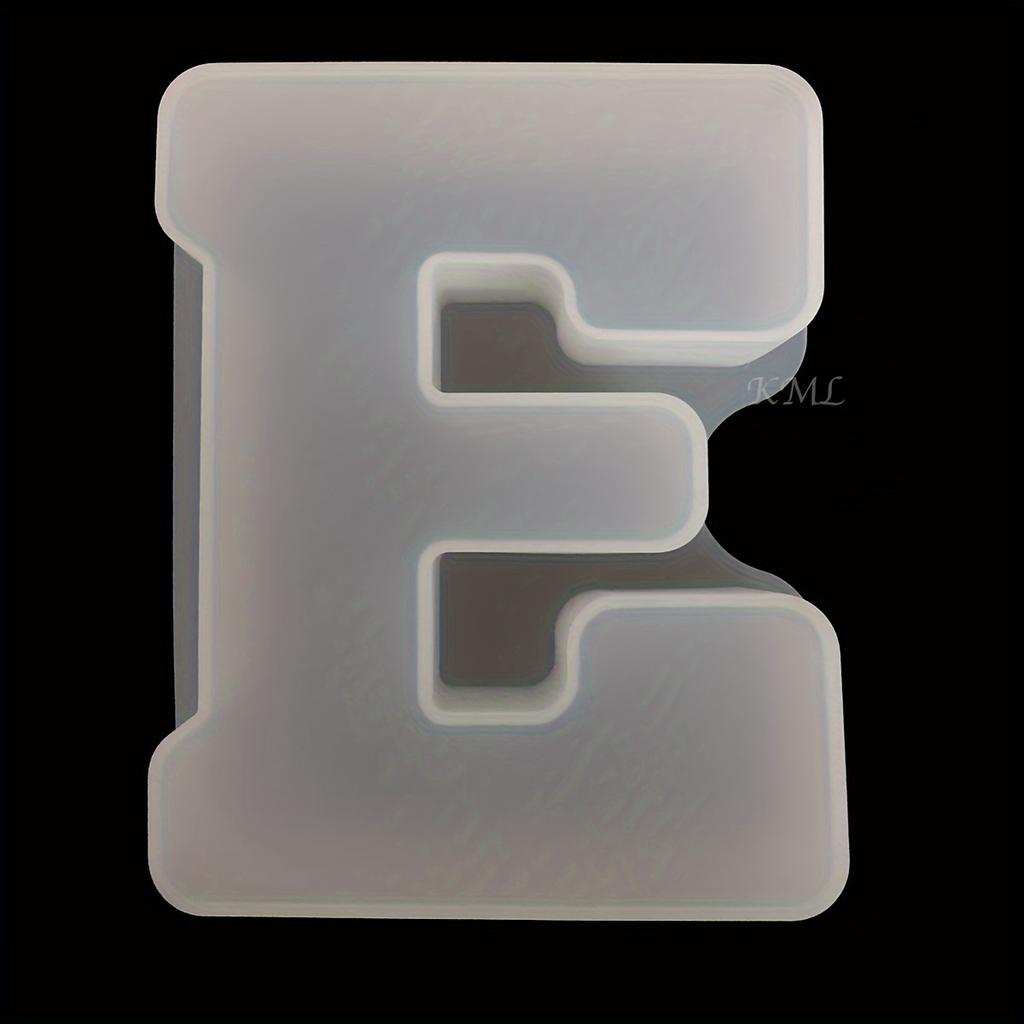 26 Stück Silikonform für englische Buchstaben, 10 Silikonformen für Ziffern, 26 Buchstaben- und Zahlenformen Handgefertigter Buchstaben-Harzguss