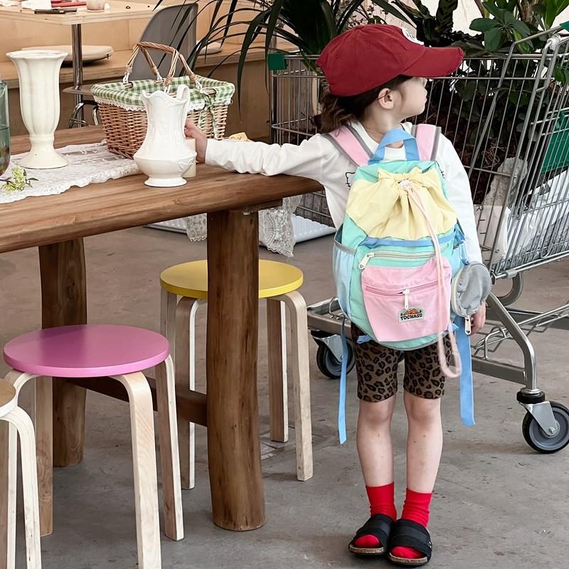 Eyecatching Backpack Childrens In Trendy Colors With Large Capacity And Design